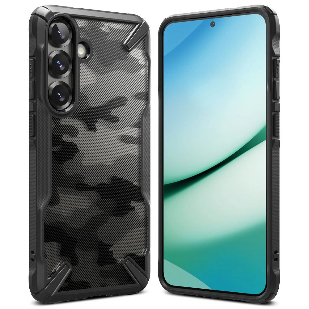 Ringke Fusion X Case for Samsung Galaxy S25+ - Black Camo_1