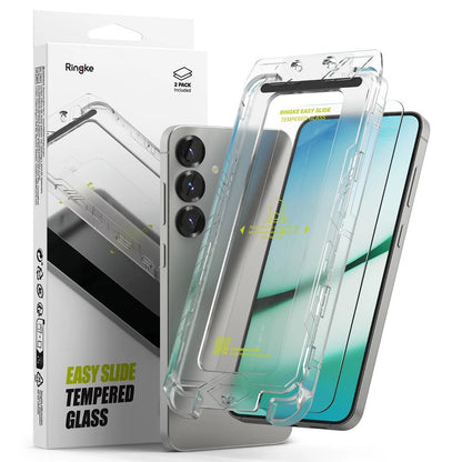 Ringke Easy Slide 2-pack tempered glass for Samsung Galaxy S25_0