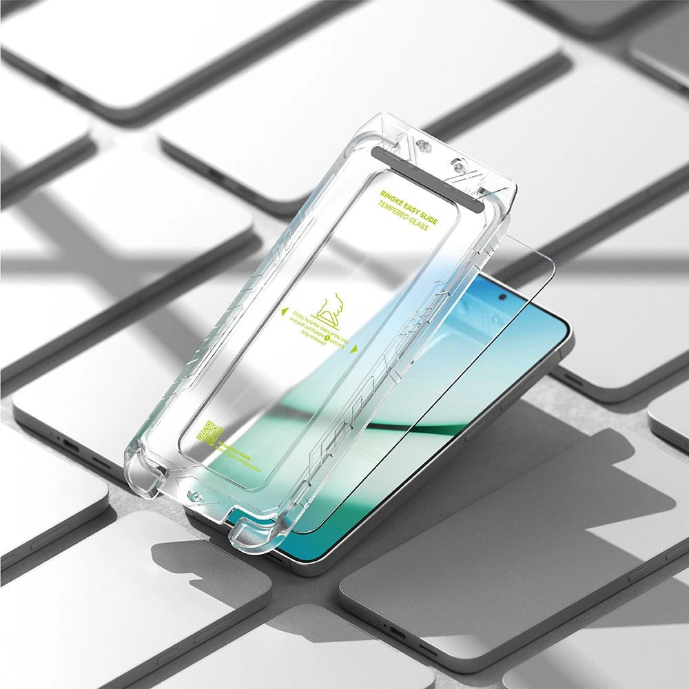 Ringke Easy Slide 2-pack tempered glass for Samsung Galaxy S25_4