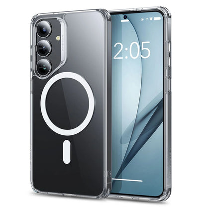 ESR Classic Hybrid Halolock MagSafe Case for Samsung Galaxy S25+ - Transparent_0