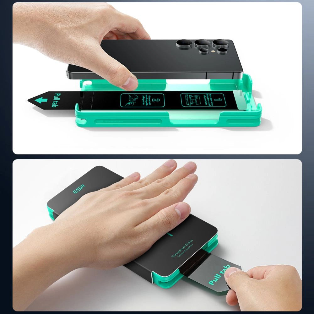 ESR Tempered Glass 2-pack for Samsung Galaxy S25 Ultra - transparent_2