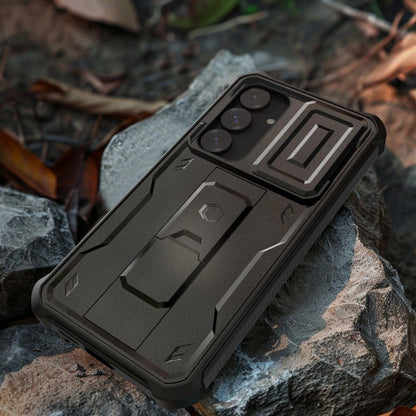 Tech-Protect Kevlar Cam+ Case for Samsung Galaxy S25+ - Black_5