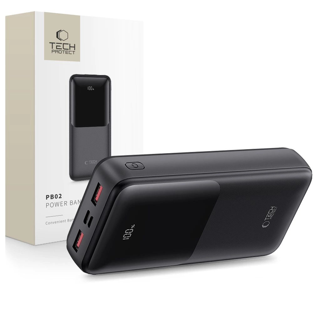 Powerbank Tech-Protect PB02 20000mAh 22.5W - black_0