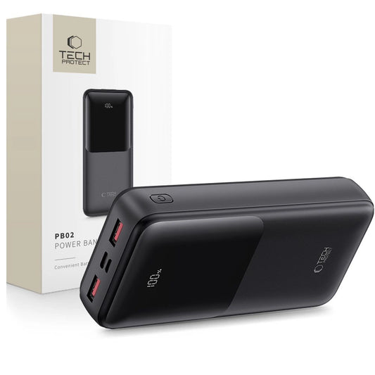 Powerbank Tech-Protect PB02 20000mAh 22.5W - black_0