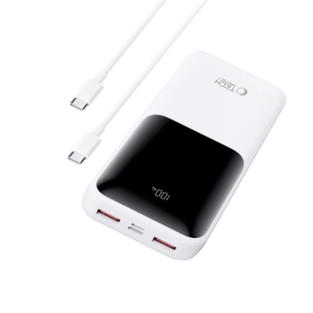 Powerbank Tech-Protect PB02 20000mAh 22.5W - white_3