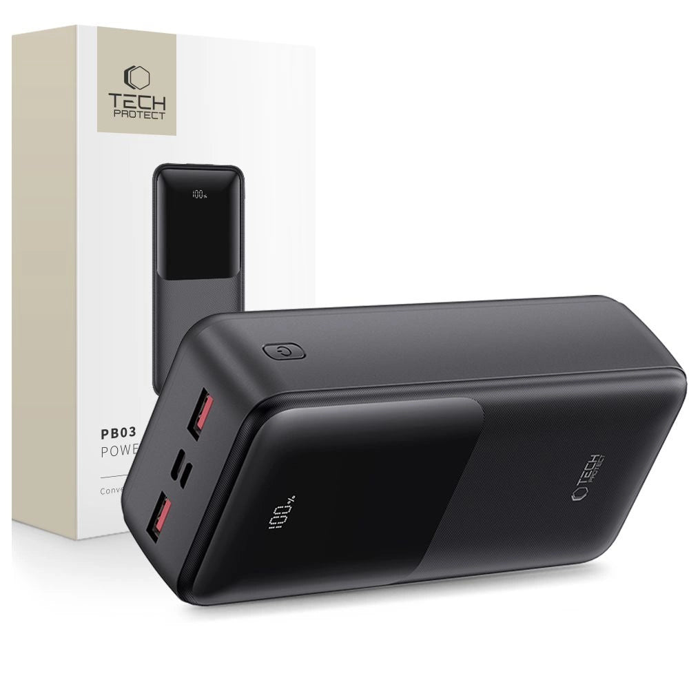 Powerbank Tech-Protect PB03 30000mAh 22.5W - black_0