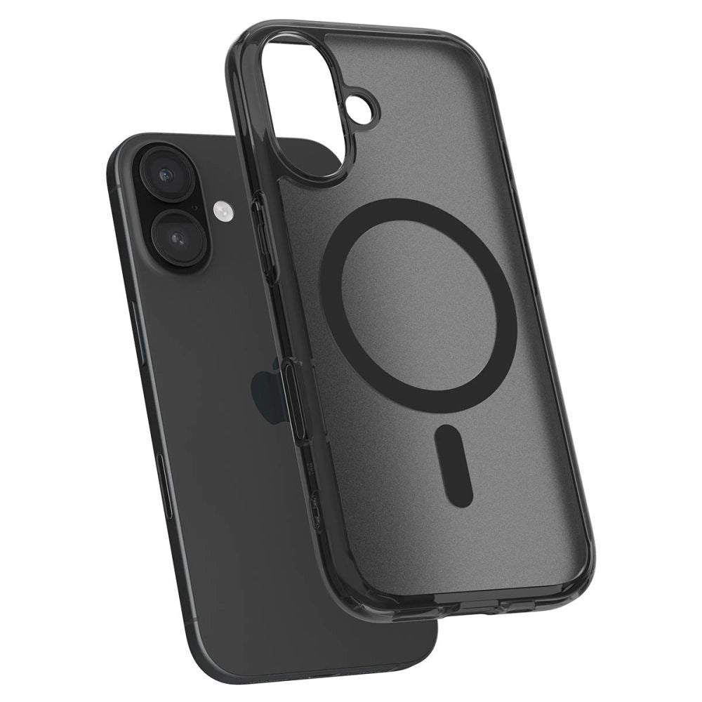 Spigen Ultra Hybrid &quot;T&quot; MagSafe iPhone 16e Case - Translucent Black_1
