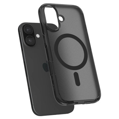 Spigen Ultra Hybrid &quot;T&quot; MagSafe iPhone 16e Case - Translucent Black_1