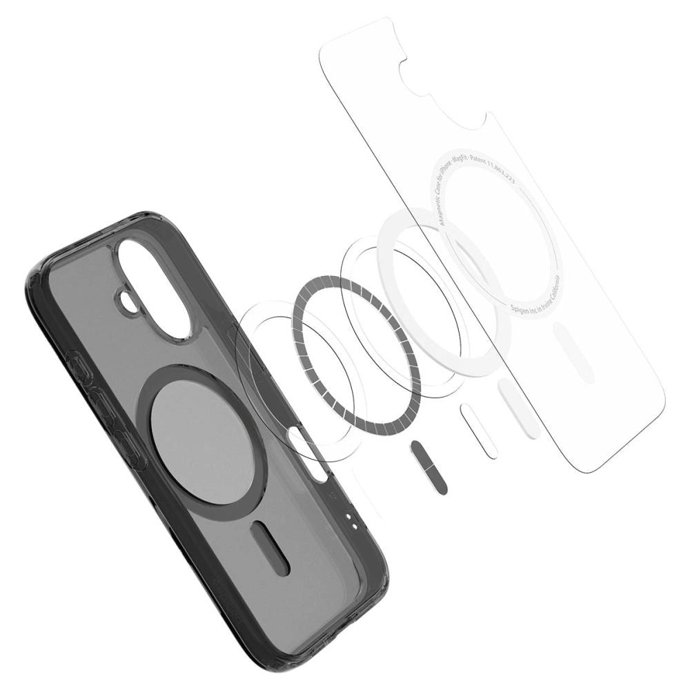 Spigen Ultra Hybrid &quot;T&quot; MagSafe iPhone 16e Case - Translucent Black_6