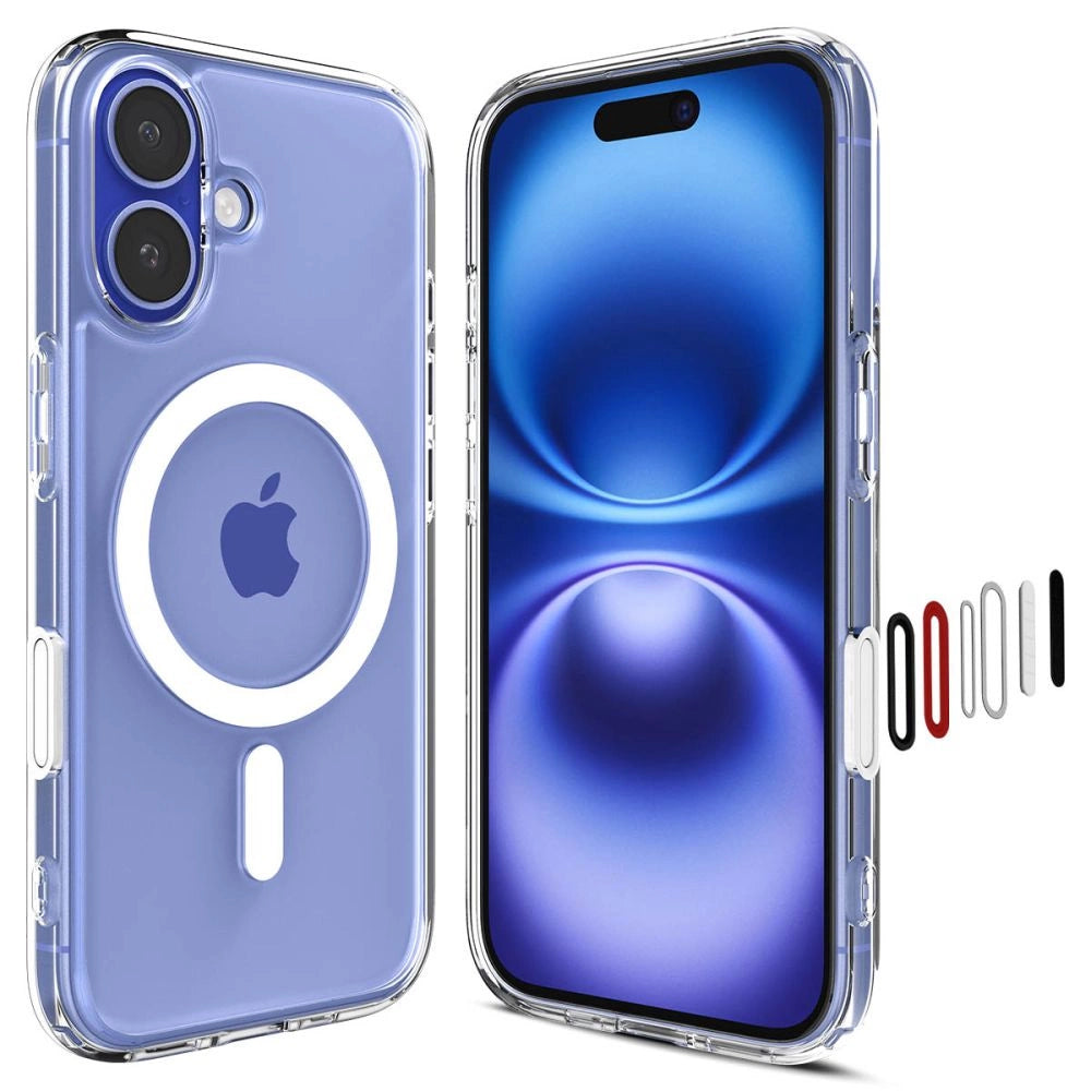 Spigen Ultra Hybrid &quot;T&quot; MagSafe iPhone 16 Case - White_1