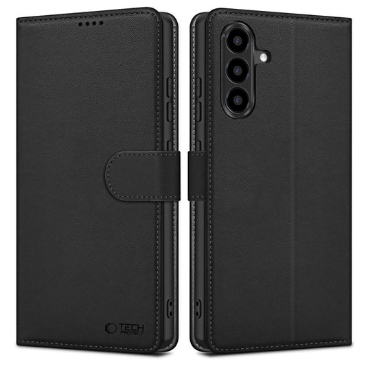 Tech-Protect Wallet Case for Samsung Galaxy A56 5G - Matte Black_0
