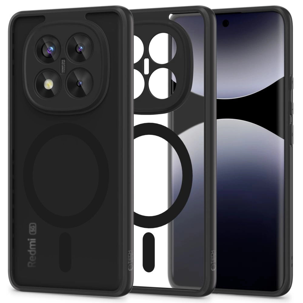 Tech-Protect MagMat MagSafe case for Xiaomi Redmi Note 14 Pro+ 5G - matte black_0