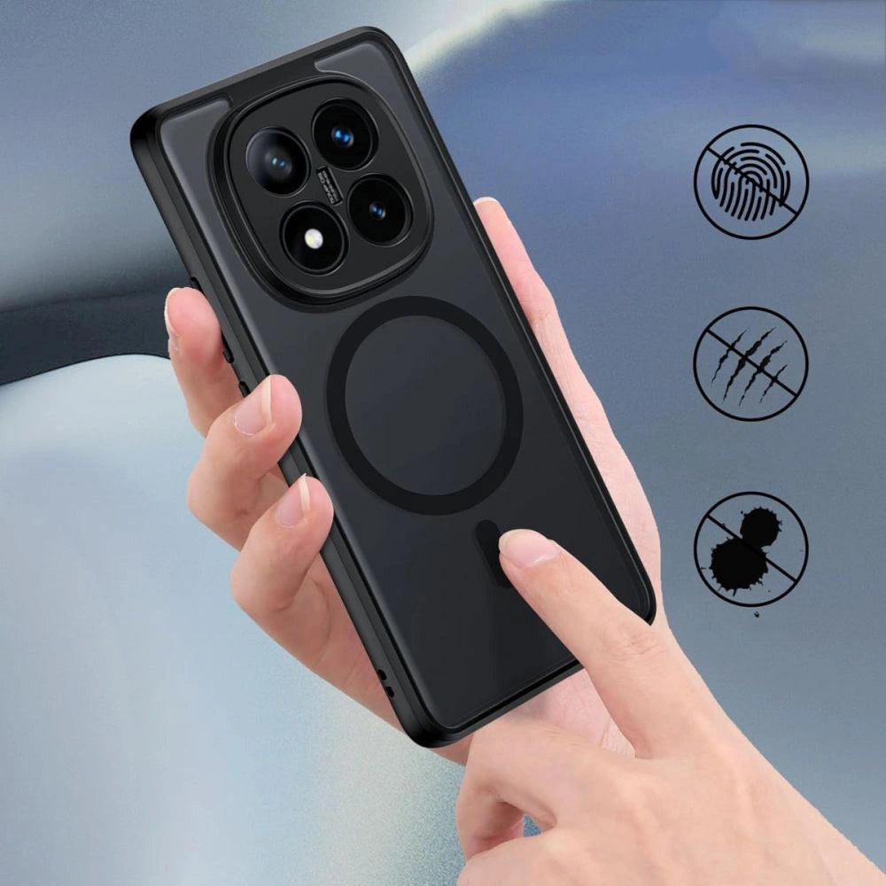 Tech-Protect MagMat MagSafe case for Xiaomi Redmi Note 14 Pro+ 5G - matte black_2