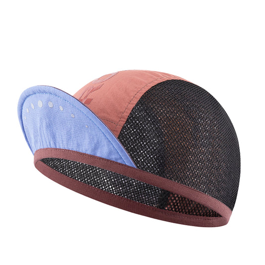Rockbros Cycling Cap with Helmet Visor - Red_0