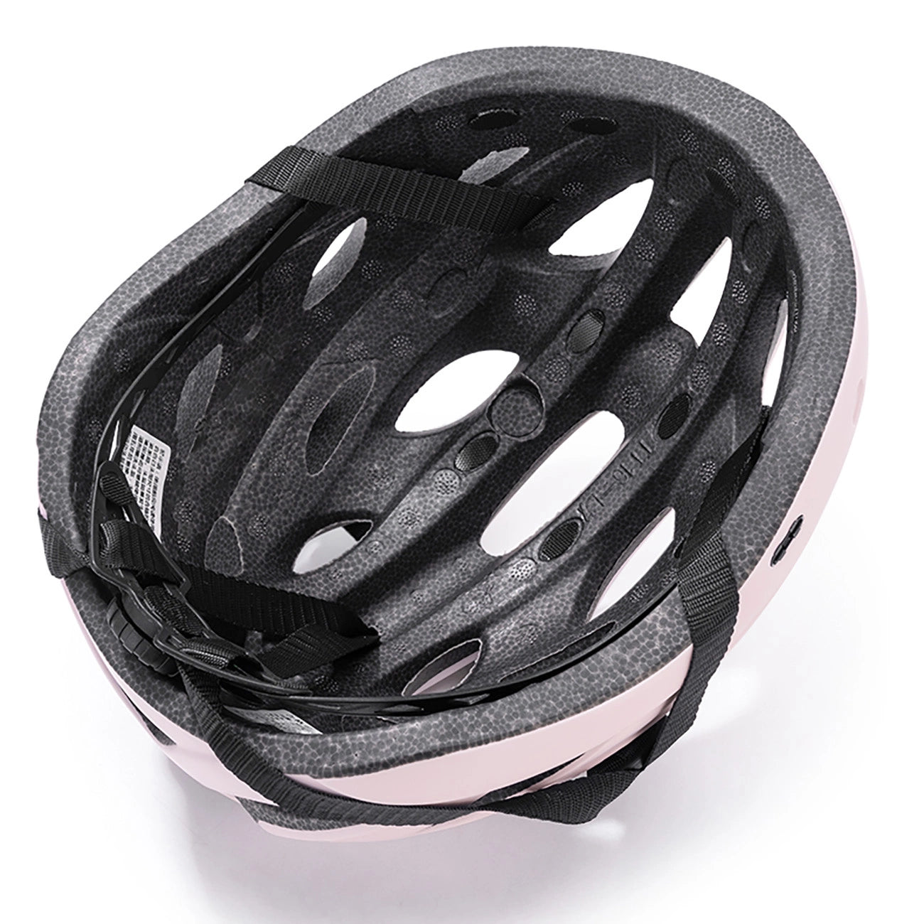 Rockbros Bike Helmet with Visor, Detachable UV Goggles, Detachable Visor, Unisex - Pink_3