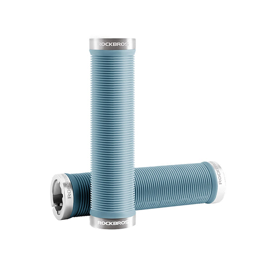 Rockbros Bike Grips Anti-Slip Twist Grips - Blue_0