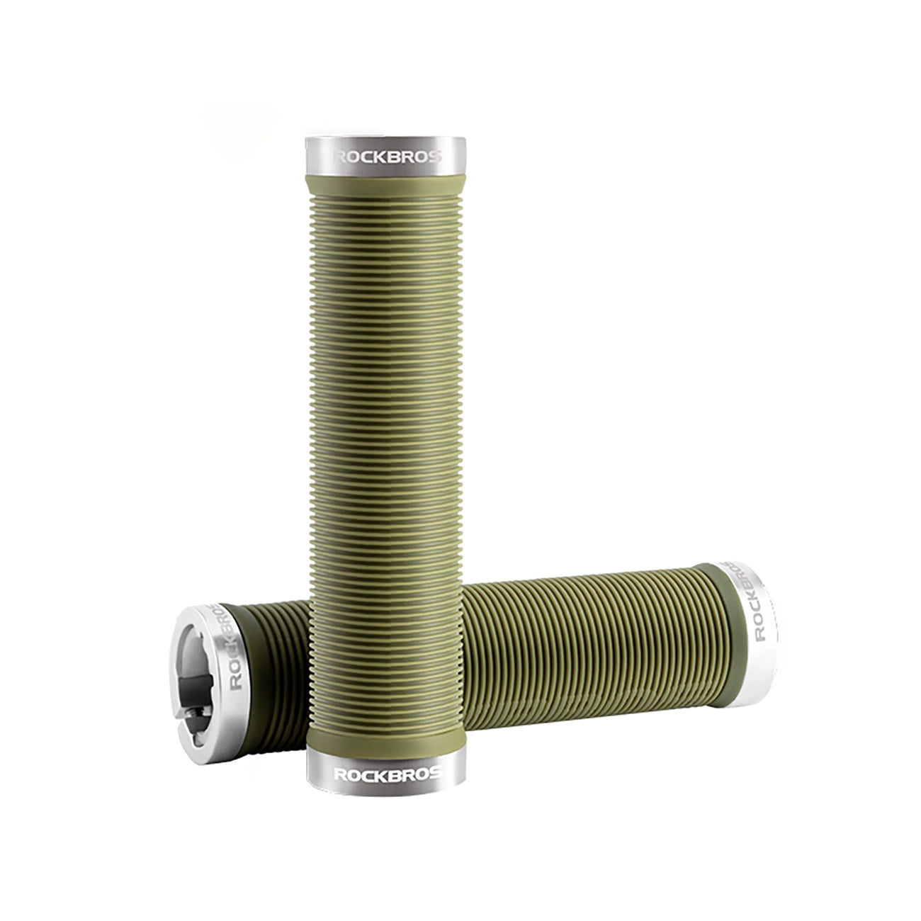 Rockbros Bike Grips Anti-Slip Twist Grips - Green_0
