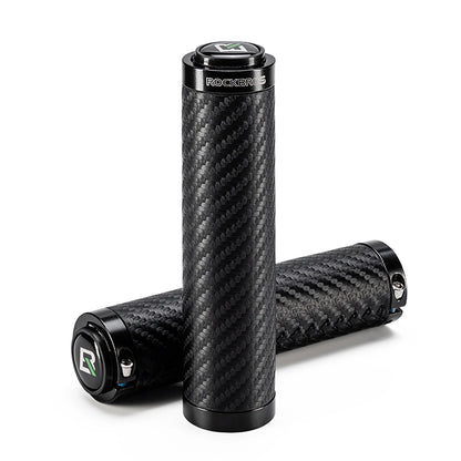Rockbros Bike Grips Twisted Straight Anti-Slip Grips - Black_0