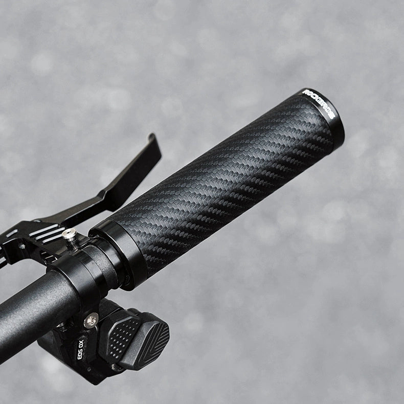 Rockbros Bike Grips Twisted Straight Anti-Slip Grips - Black_1