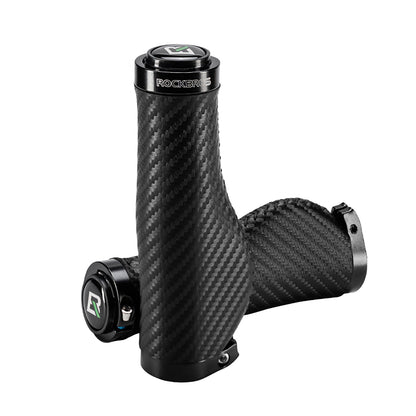 Rockbros Bike Grips Twisted Ergonomic Anti-Slip Grips - Black_0