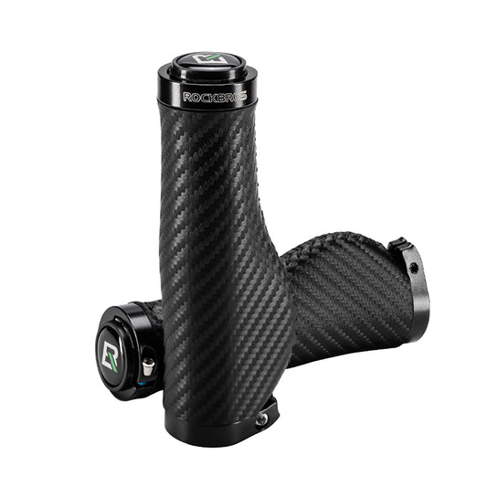 Rockbros Bike Grips Twisted Ergonomic Anti-Slip Grips - Black_0