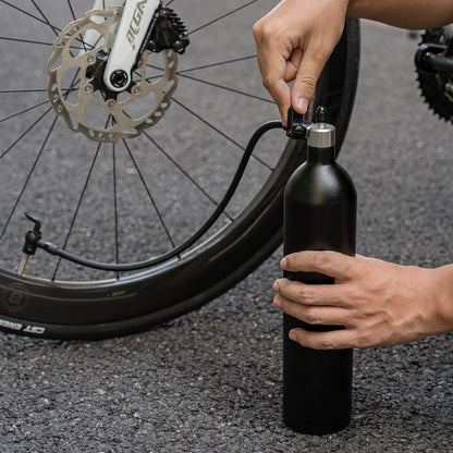Rockbros Tubeless Tire Inflator 200 PSI 1.2l - Black_9