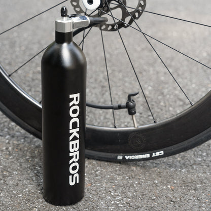 Rockbros Tubeless Tire Inflator 200 PSI 1.2l - Black_12