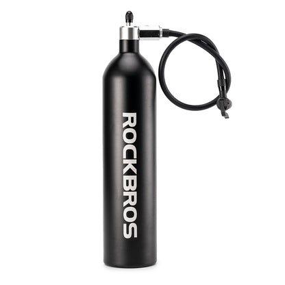 Rockbros Tubeless Tire Inflator 200 PSI 1.2l - Black_1