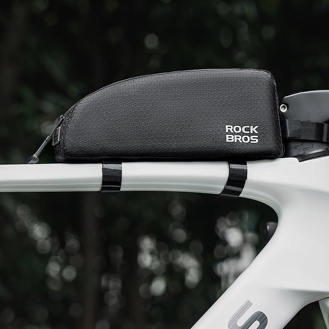 Rockbros Top Tube Frame Bag 0.9l - Black_10