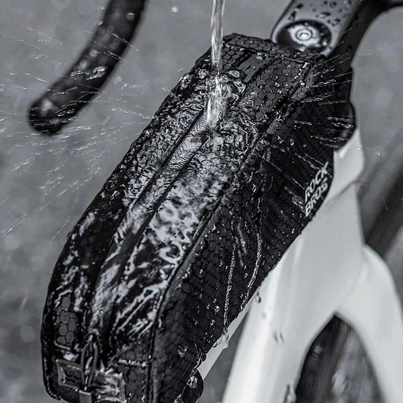 Rockbros Top Tube Frame Bag 0.9l - Black_6