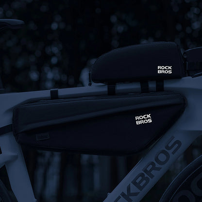 Rockbros Bike Bag for Frame Under Top Tube 2.9l - Black_6