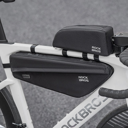 Rockbros Bike Bag for Frame Under Top Tube 2.9l - Black_7