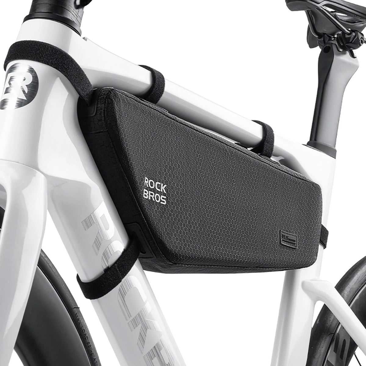 Rockbros Bike Bag for Frame Under Top Tube 2.9l - Black_8