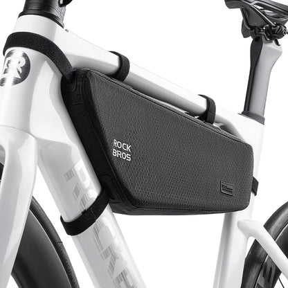 Rockbros Bike Bag for Frame Under Top Tube 2.9l - Black_8