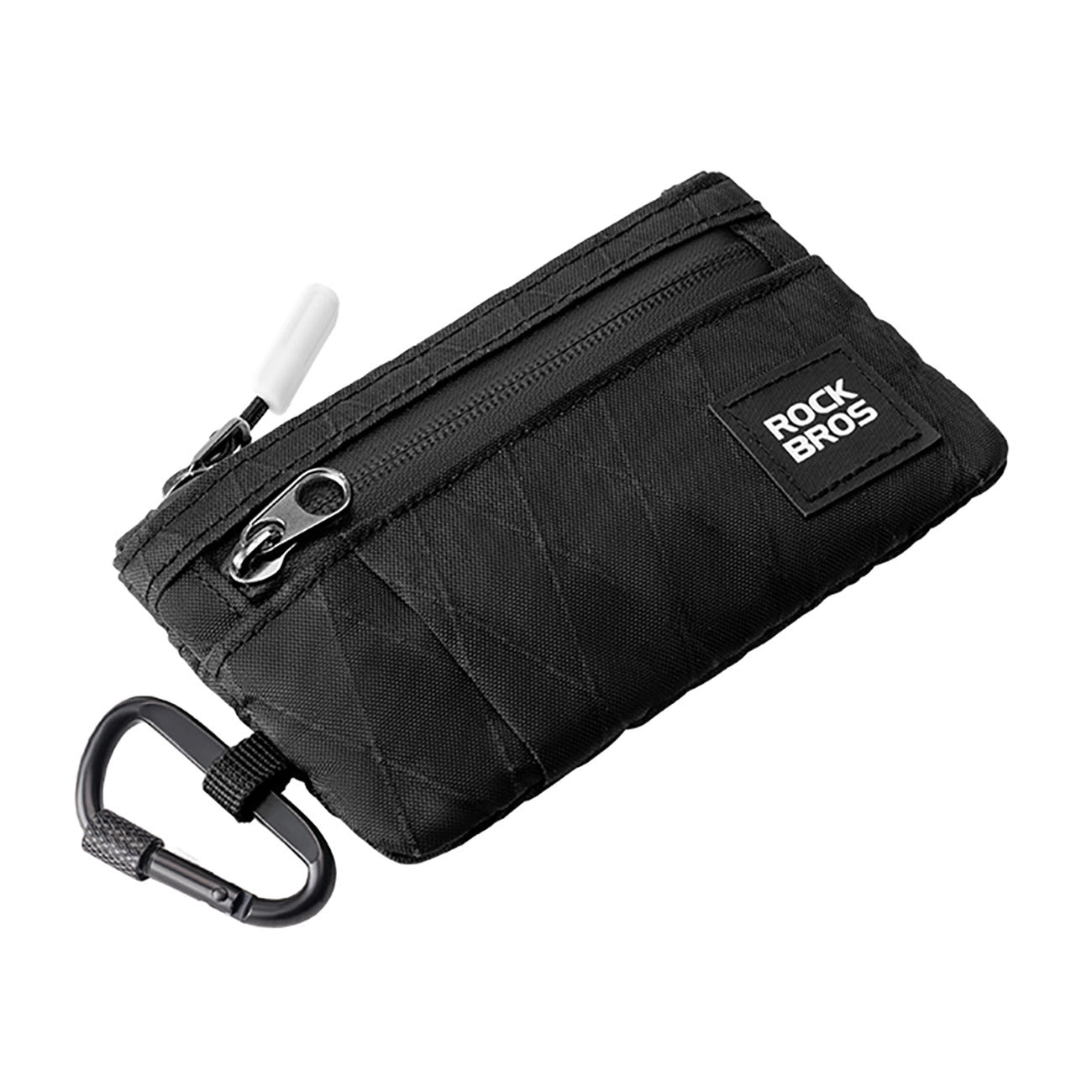 Rockbros Travel Wallet with Carabiner - Black_0