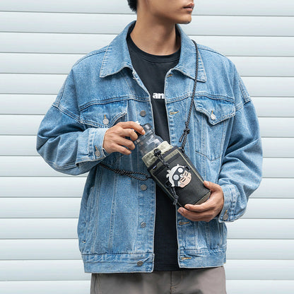 Rockbros Travel Bottle Bag with Shoulder Strap 1l - Green_8