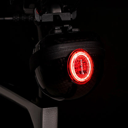 Rockbros Rigid Hard Shell Compact Saddle Bag 0.4l - Purple_3