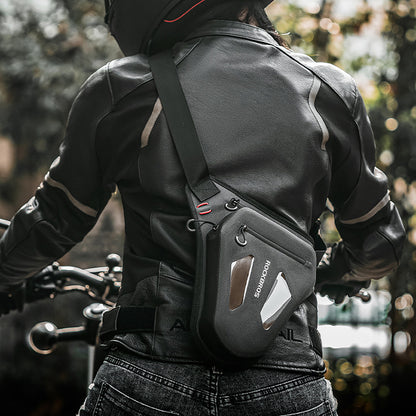 Rockbros Motorcycle Bag for Leg, Thigh, Waist, Shoulder - Black_3
