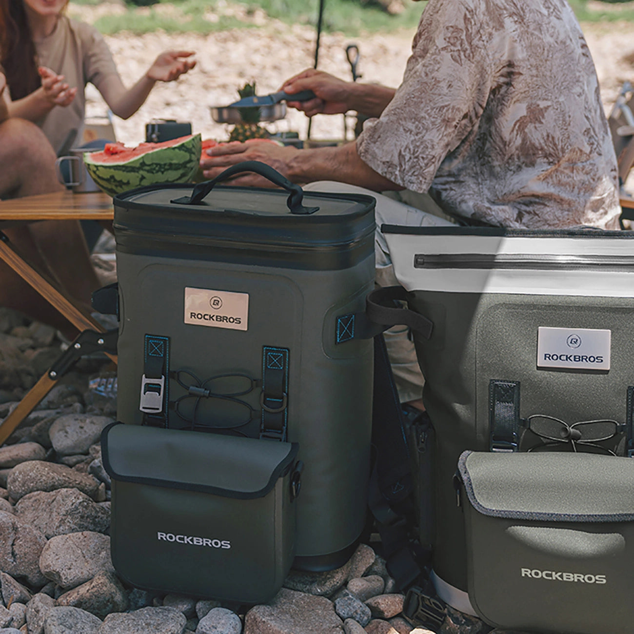 Rockbros Thermal Backpack with Insulation 18l Ergonomic - Green_10