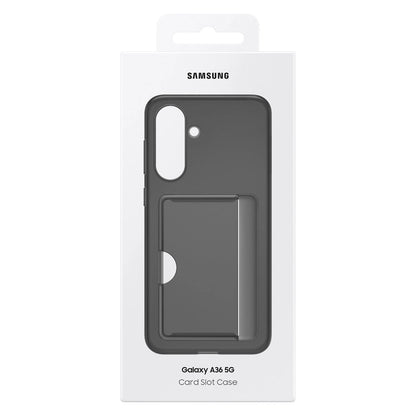 Samsung Card Slot Case EF-OA366TBEGWW with Card Slot for Samsung Galaxy A36 5G - Black_6