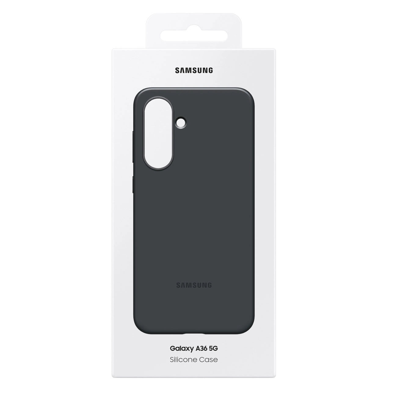 Samsung Silicone Case EF-PA366CBEGWW for Samsung Galaxy A36 5G - black_5