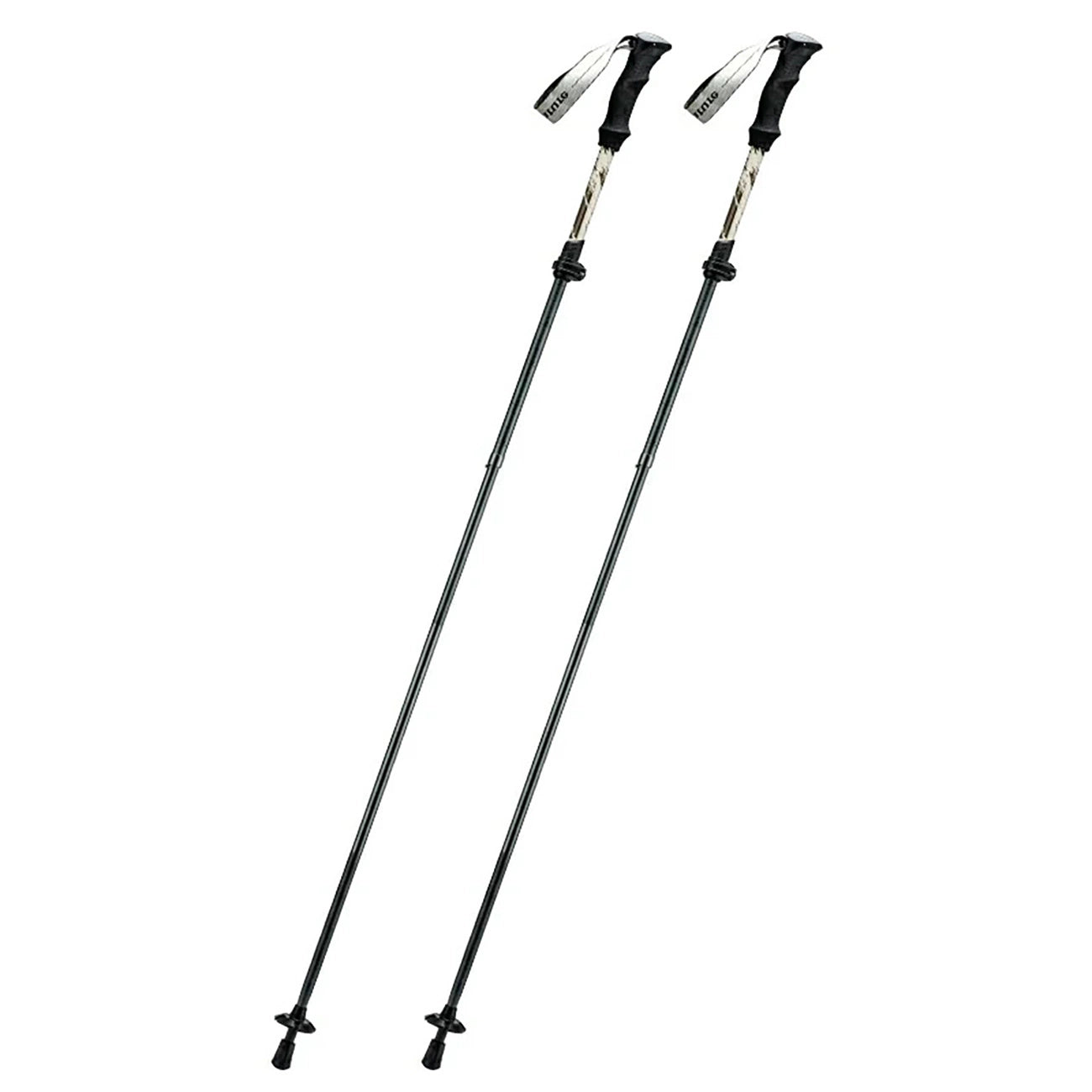 Qunature Nordic Walking Trekking Pole Aluminum 110 - 130 cm 1 pc. - Brown_0