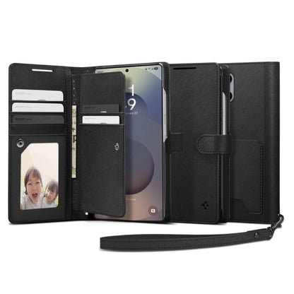 Spigen Wallet &quot;S&quot; Case for Samsung Galaxy S25 Ultra - Black_0