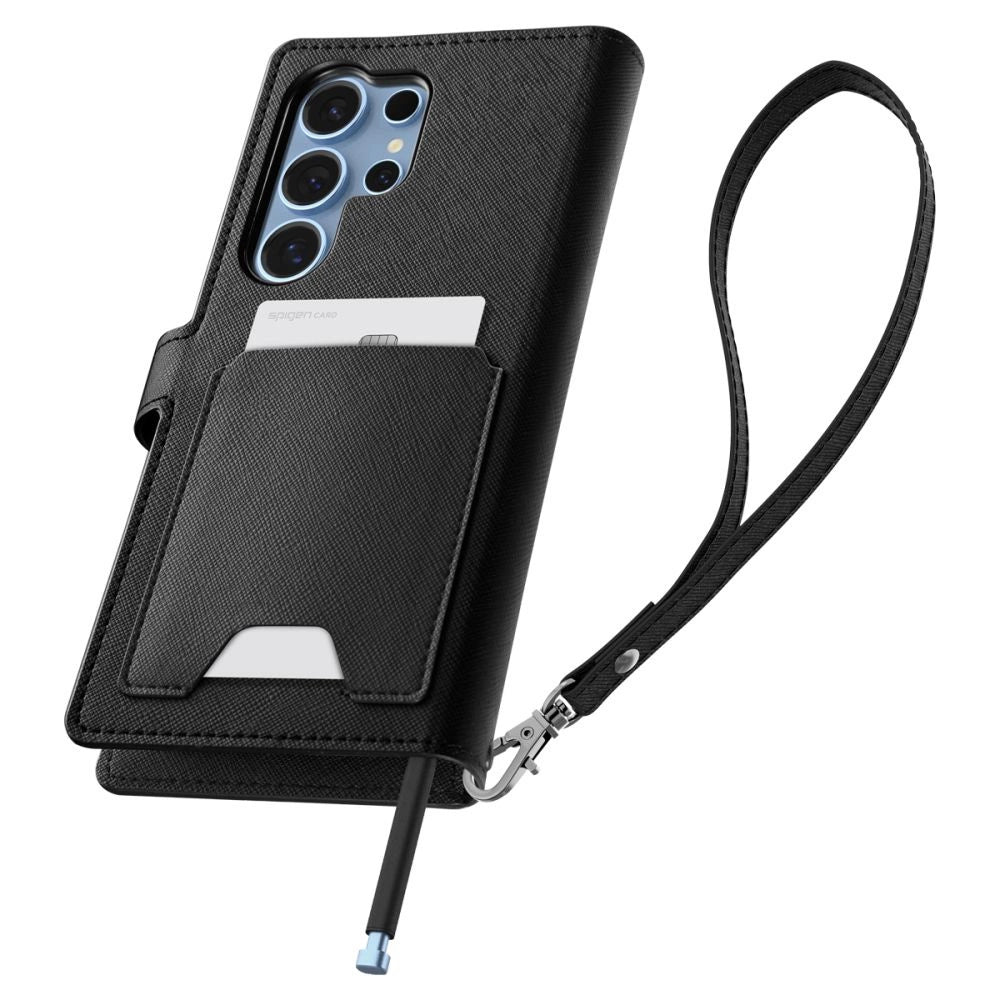 Spigen Wallet &quot;S&quot; Case for Samsung Galaxy S25 Ultra - Black_9