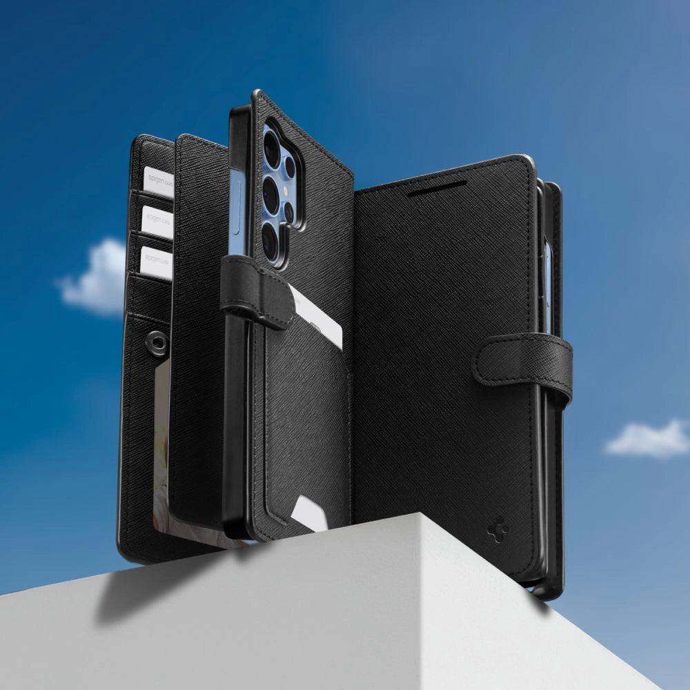 Spigen Wallet &quot;S&quot; Case for Samsung Galaxy S25 Ultra - Black_12