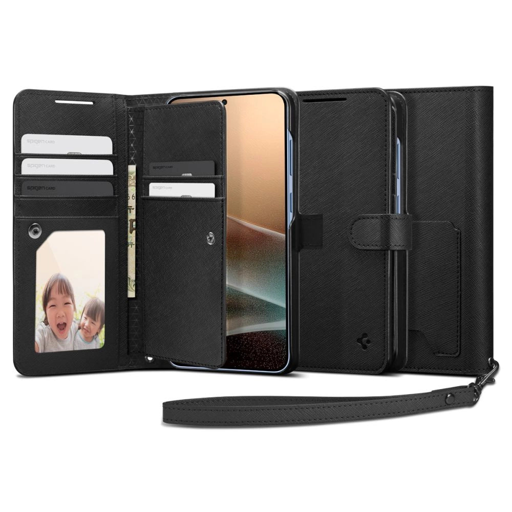 Spigen Wallet &quot;S&quot; Case for Samsung Galaxy S25+ - Black_0