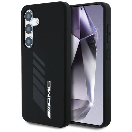 AMG Oversize Rhombs MagSafe Case for Samsung Galaxy S25 - Black_0
