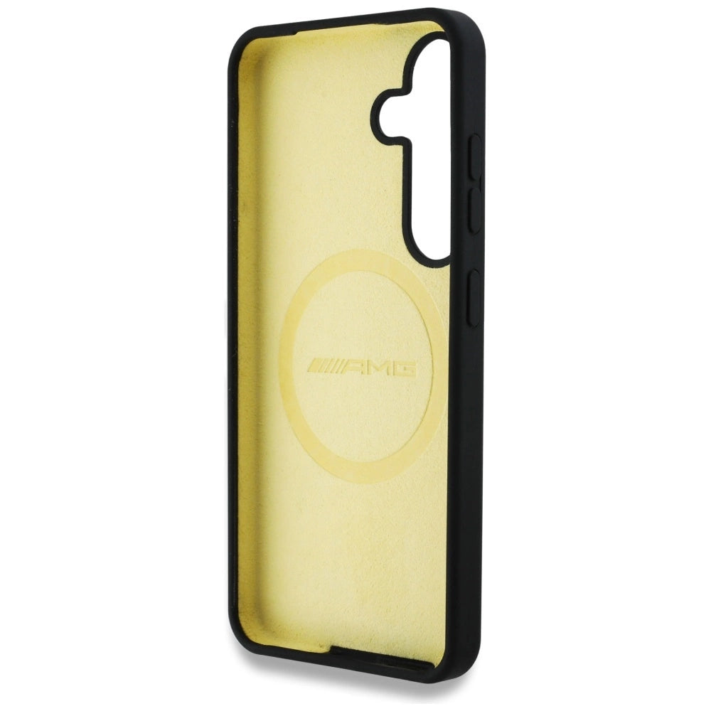 AMG Oversize Rhombs MagSafe Case for Samsung Galaxy S25 - Black_6