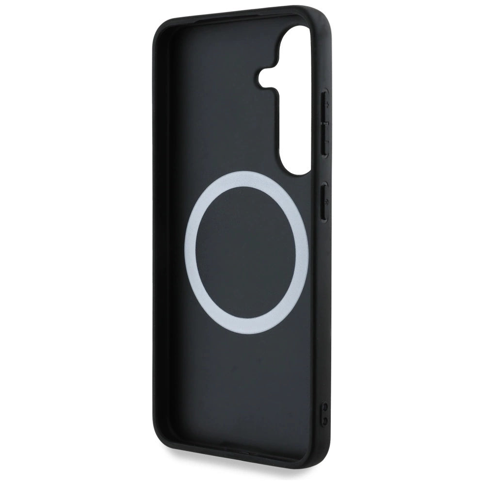 BMW Leather Carbon MagSafe Case for Samsung Galaxy S25 - Black_6