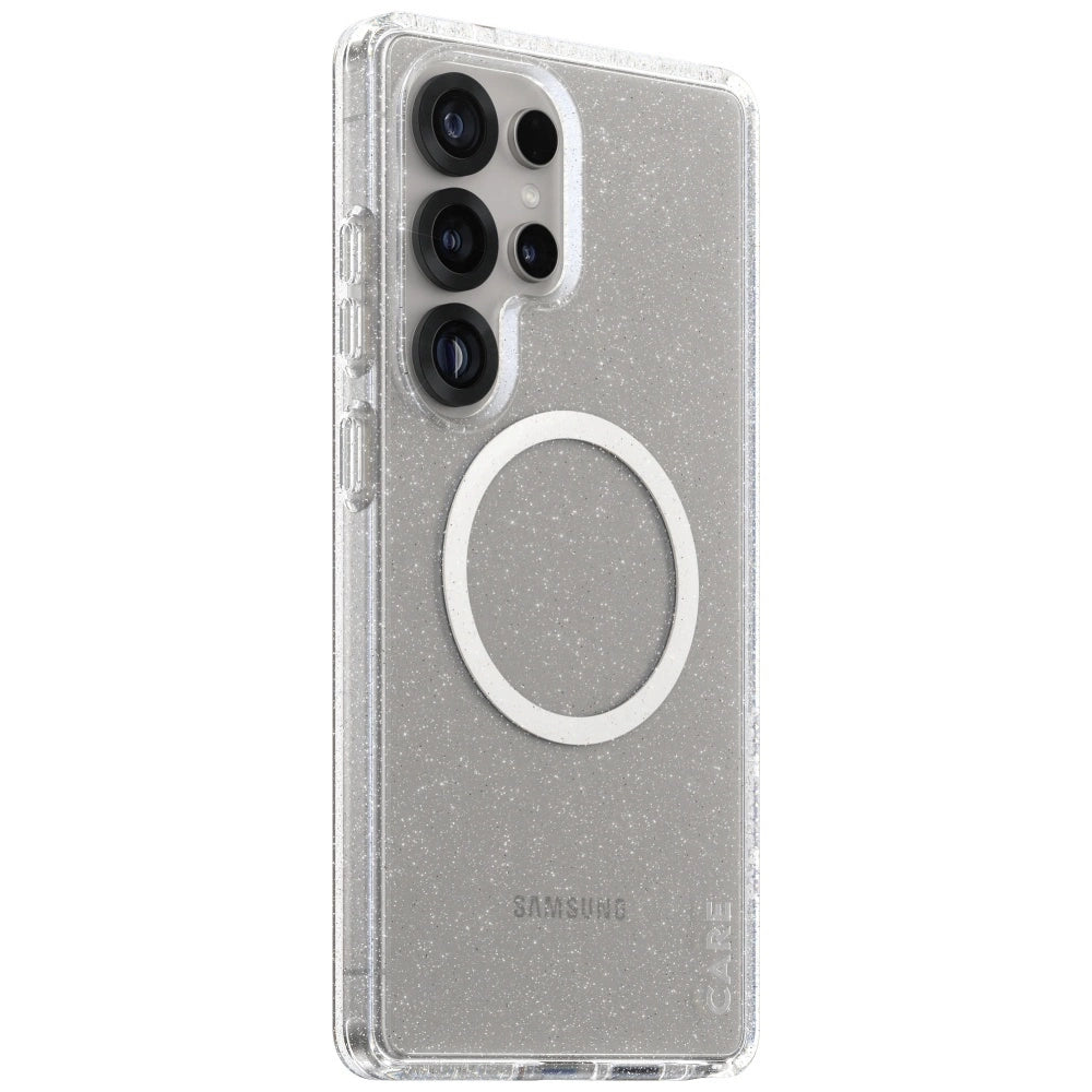 CARE by PanzerGlass Flagship Urban Combat StarLight White QI Case for Samsung Galaxy S25 Ultra - Transparent_1
